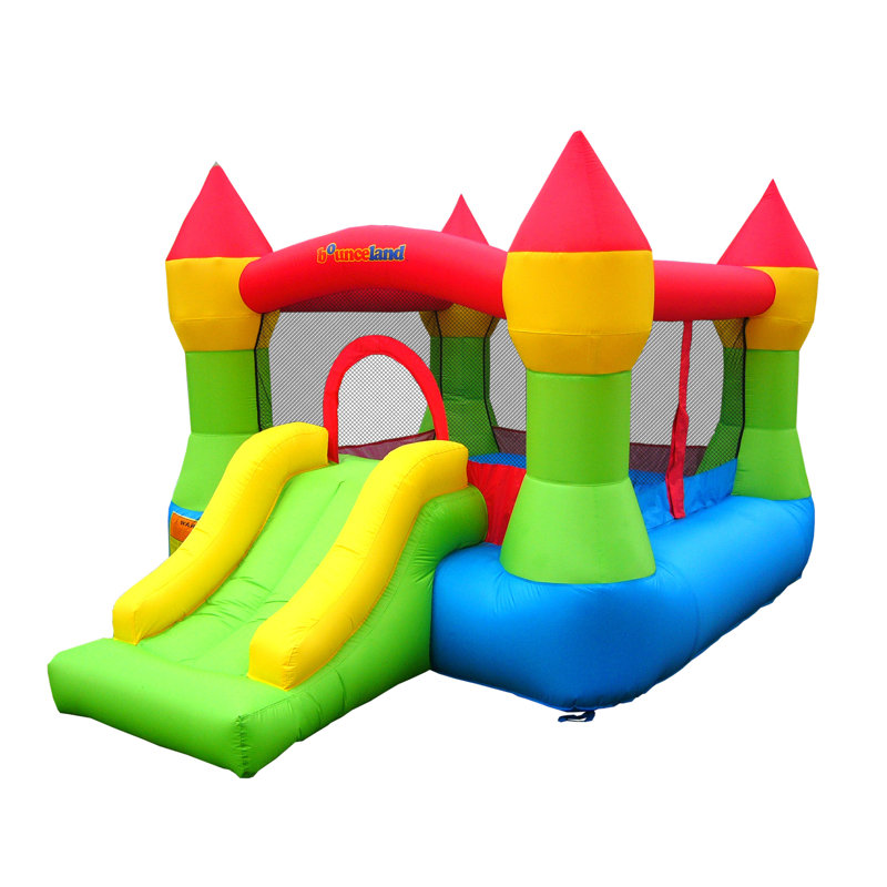 bounceland pop star bounce house with slide